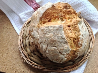 Рецепт бездрожжевого европейского домашнего хлеба